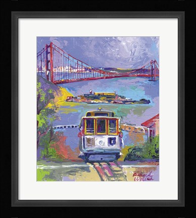 Framed San Francisco 2 Print