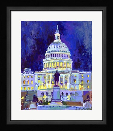 Framed Washington D C Print