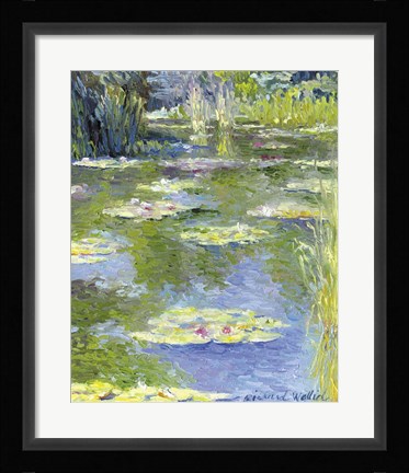 Framed Lilies 1 Print