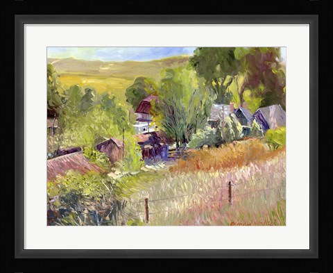 Framed Rooney Ranch Print