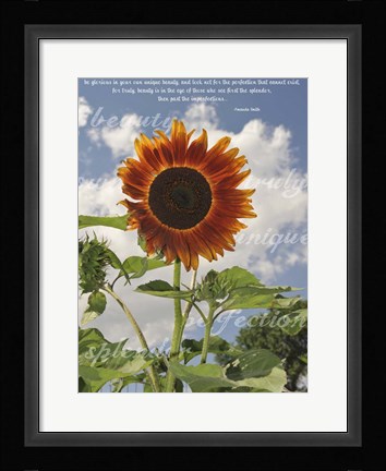 Framed Perfection in the Eye of the Beholder Print