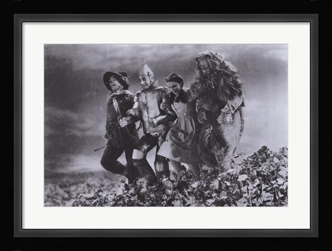 Framed Wizard of Oz Print