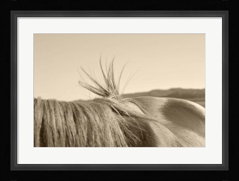 Framed Bareback Hold Print