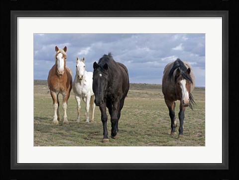 Framed Four Musketeers 2 Print