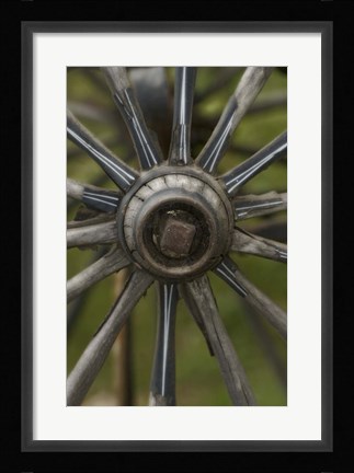 Framed Center of The West Print