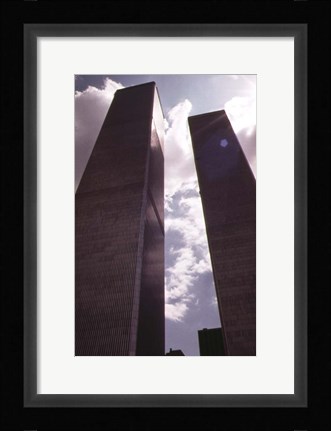 Framed World Trade Print