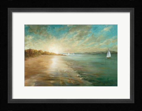 Framed Coastal Glow Print
