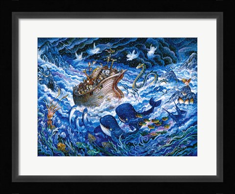 Framed Noah's Voyage Print