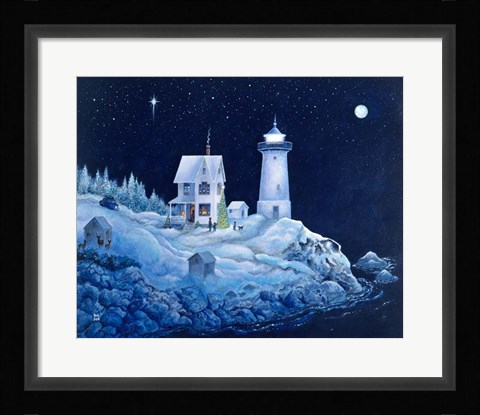 Framed Stille Night Print