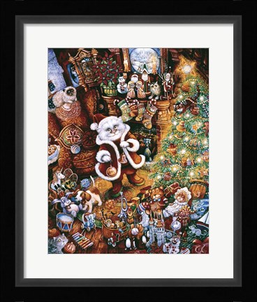 Framed T'was The Night Print