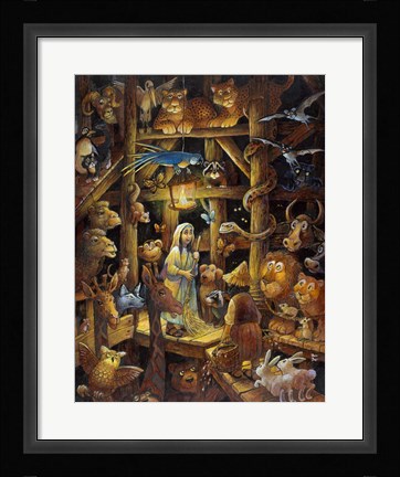 Framed On the Ark Print