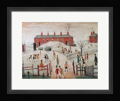 Framed Schoolyard Print