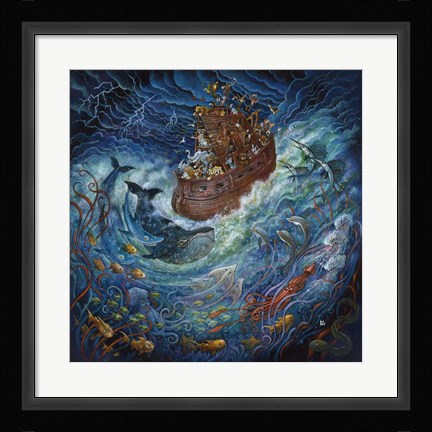 Framed Noah's Adventure Print