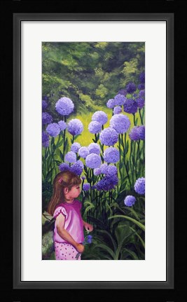 Framed Spring Garden Print
