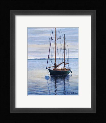 Framed Newport Reflections Print