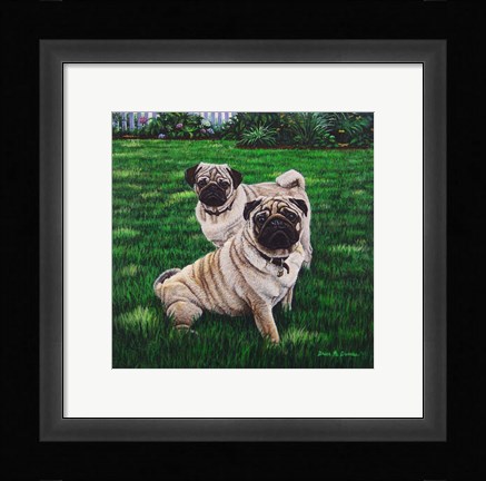 Framed Giacomo &amp; Luca Print