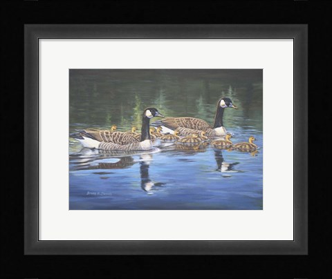 Framed Spring Training Print