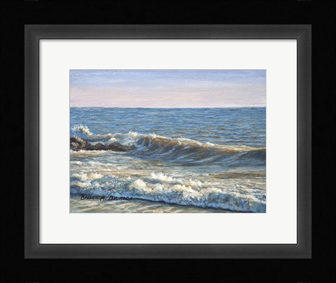 Framed Catch The Wave Print