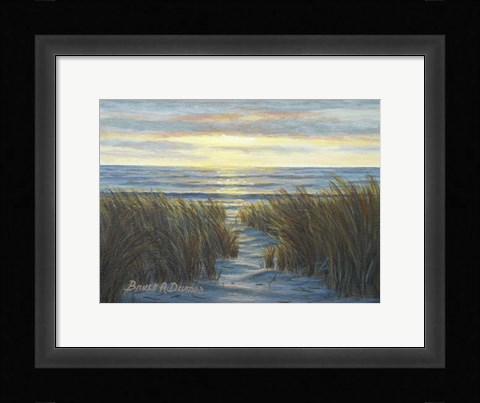 Framed Sandy Shore Print