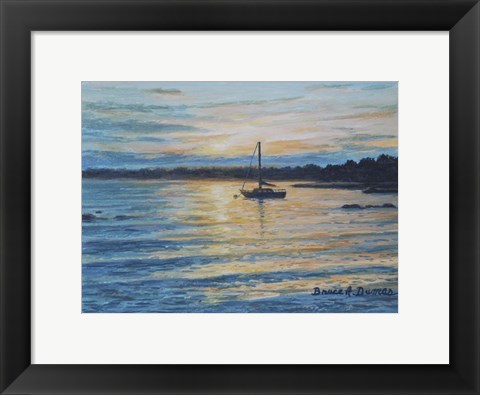 Framed Branford Memories Print