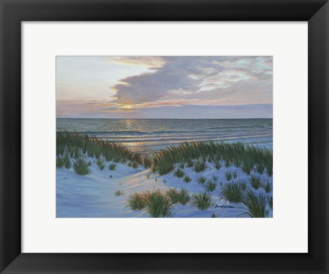 Framed Fort De Soto Sunset Print