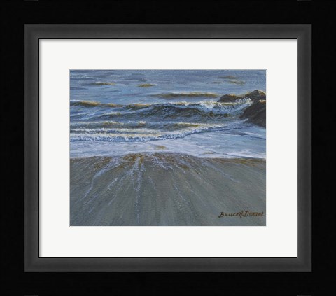Framed Beach Waver Print