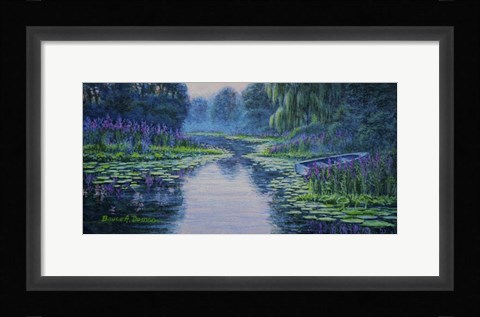 Framed Lilyscape Print