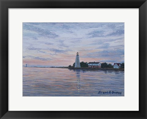Framed Old Saybrook Light Print