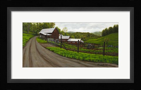 Framed Felecity Farm Print