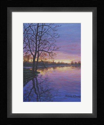 Framed Twilight Print