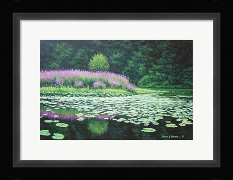 Framed Stratford Marsh Print