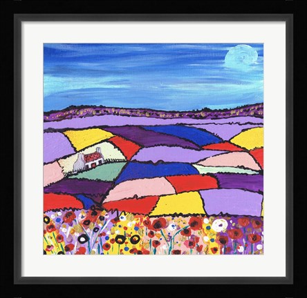 Framed Royal Deeside Cottage Print