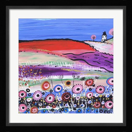 Framed Life In The Country Print