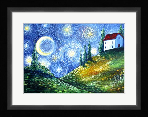 Framed Look to the Stars Print