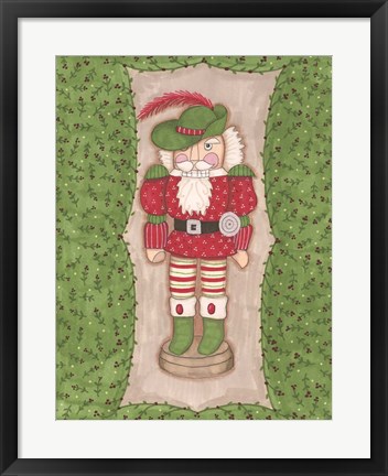 Framed Nutcracker VI Print