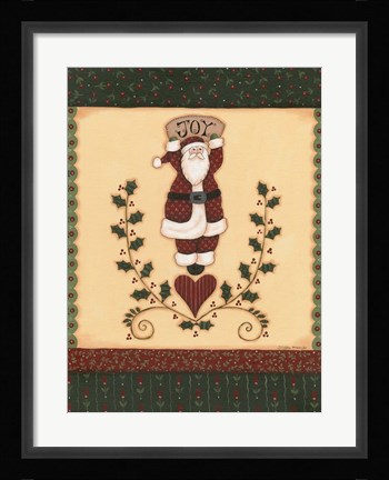 Framed Christmas Quilts II Print