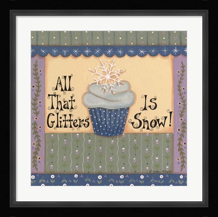 Framed January Print