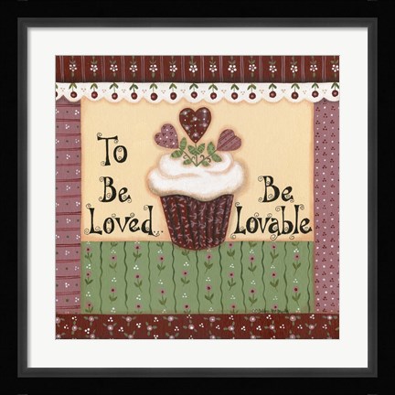 Framed February Print