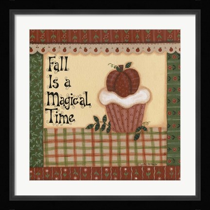 Framed October Print