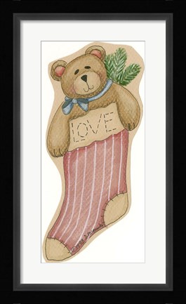 Framed Love Bear Print