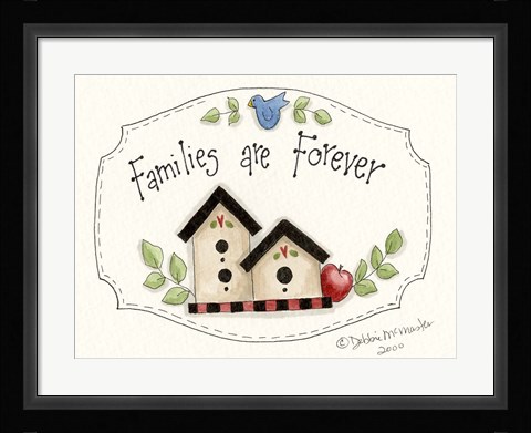 Framed Families Are Forever Print