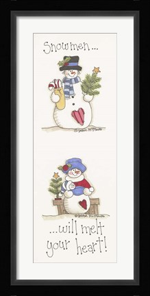 Framed Melt Your Heart Print