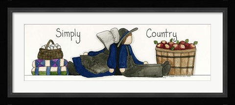 Framed Simply Country Print