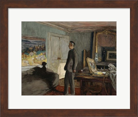 Framed Study for a Portrait of Pierre Bonnard c. 1930 Print
