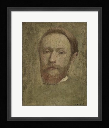 Framed Self-portrait, 1889 Print