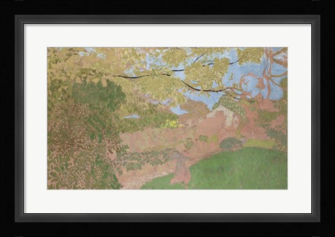 Framed Maisonnette at l'Etang-la-Ville, c. 1900 Print