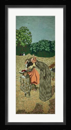 Framed Interrogation, 1894 Print