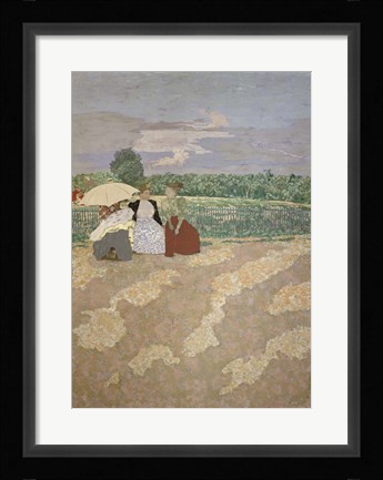 Framed Conversation, 1894 Print