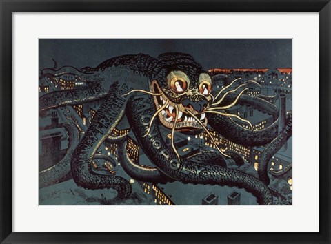 Framed Menace of the Hour Print