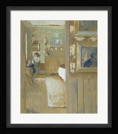 Framed At the House of Maurice Denis at Saint-Germain-en-Laye, c. 1905 Print